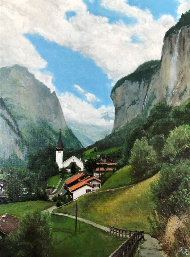 Lauterbrunnen, Švýcarsko (2019) 