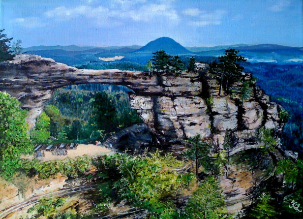 Pravčická brána, České Švýcarsko (2010)